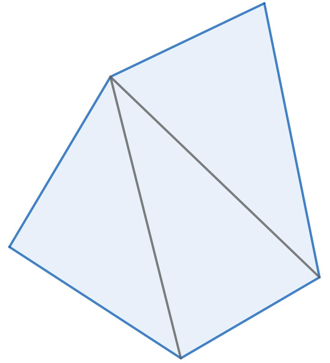 Segilima jadi Tiga Segitiga